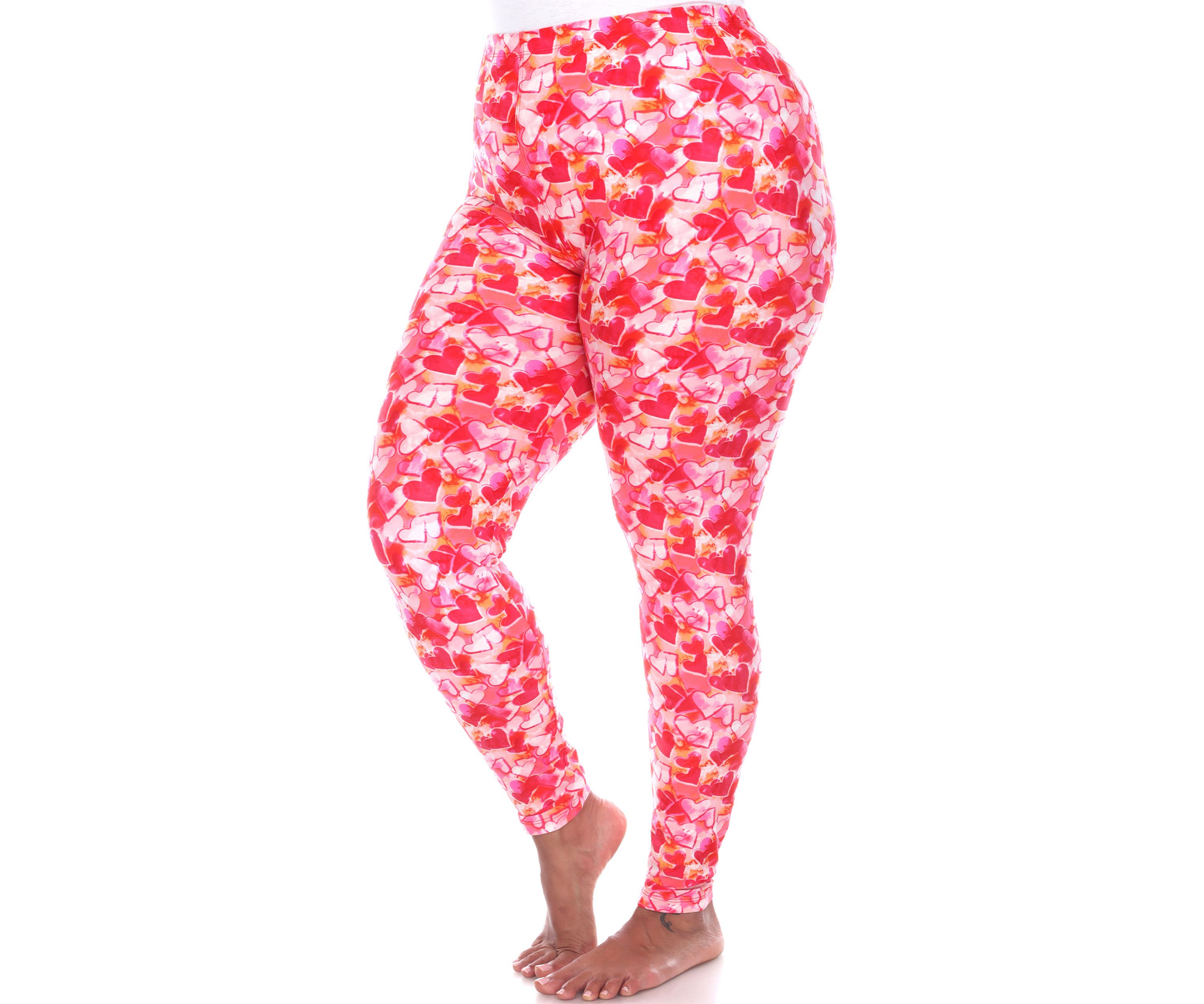 Plus Size Printed Leggings