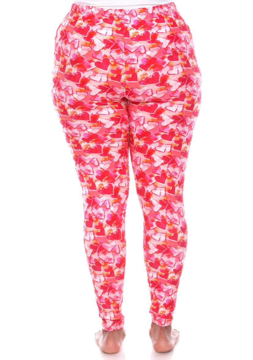 Plus Size Printed Leggings