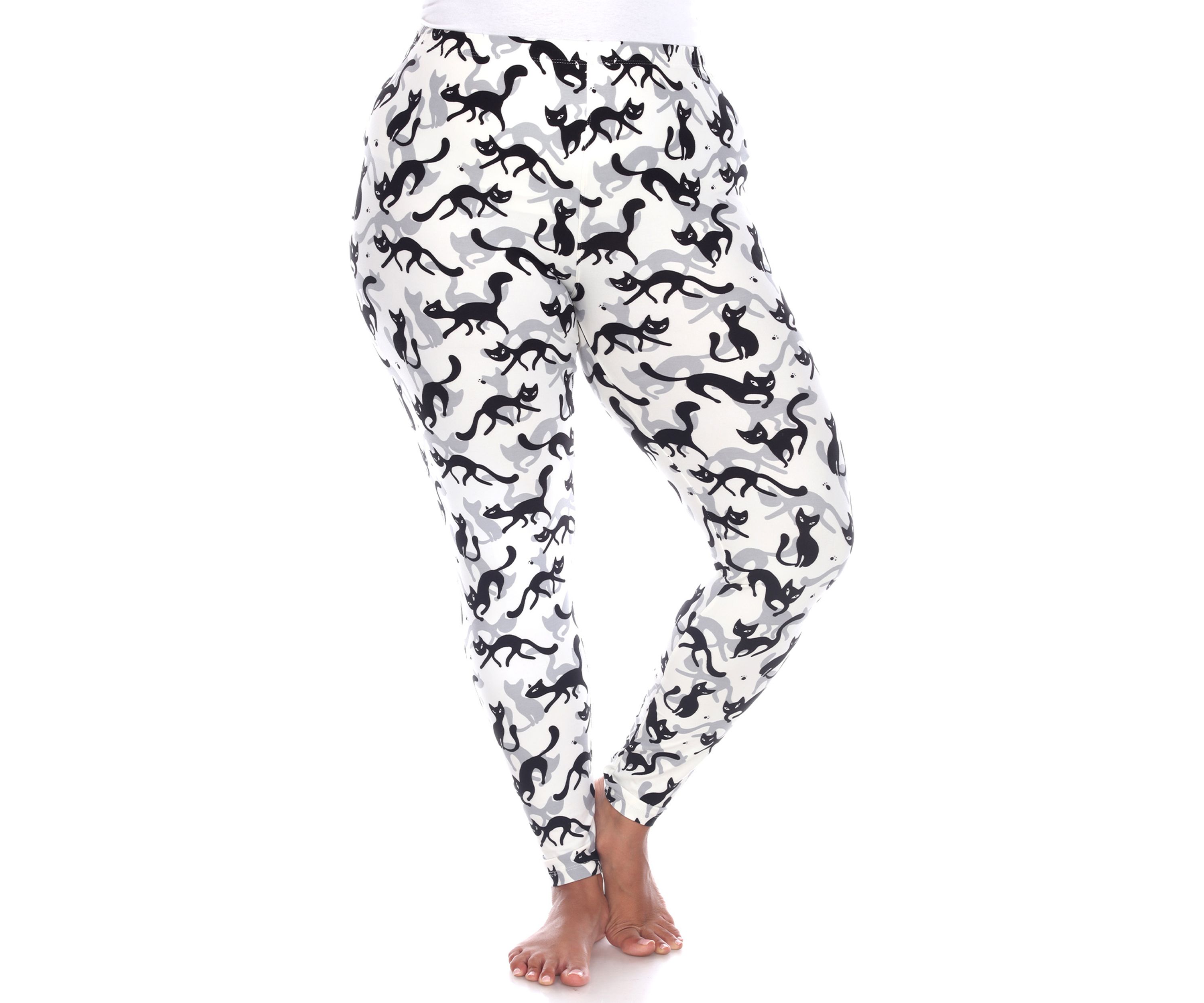 Plus Size Printed Leggings