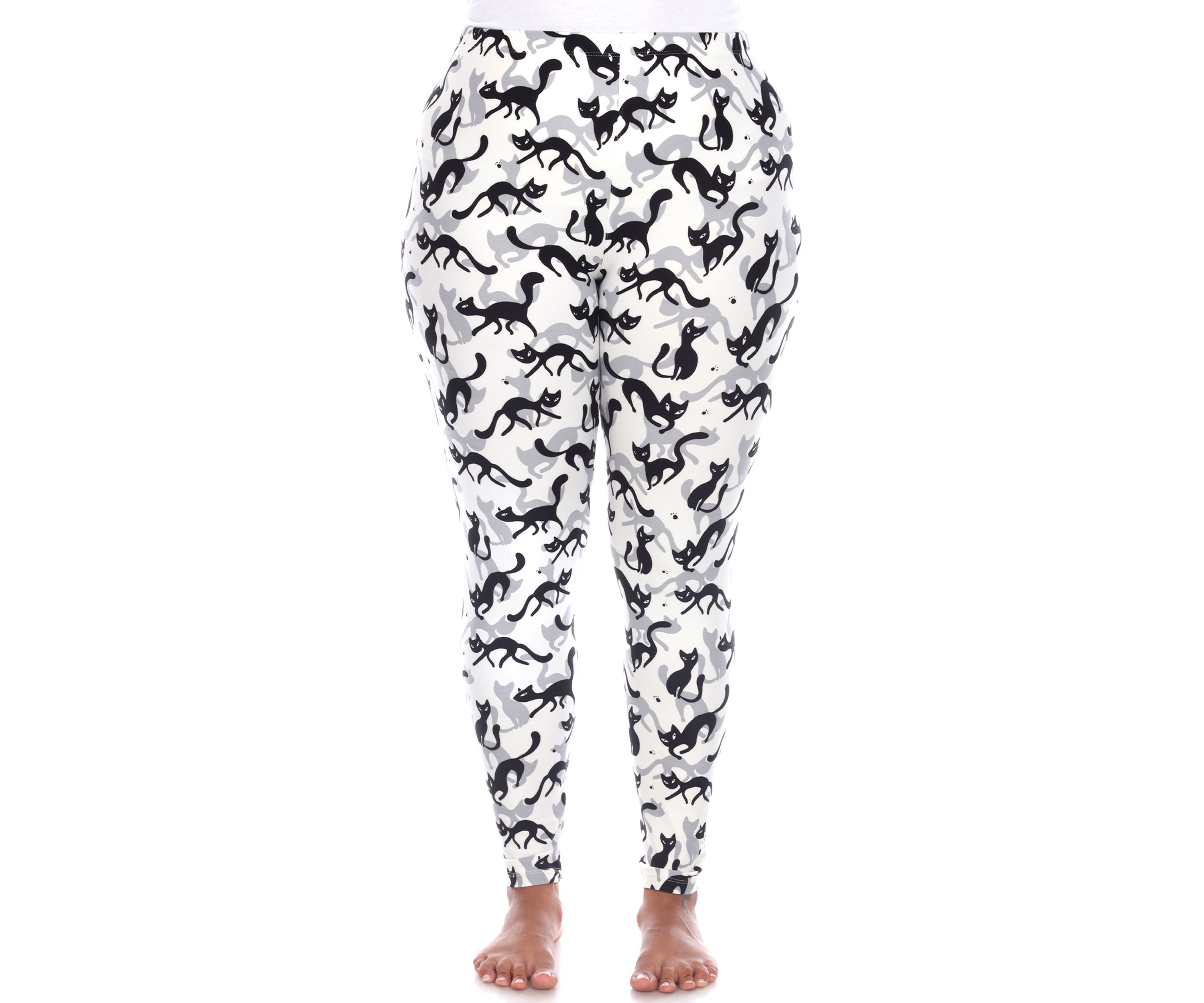 Plus Size Printed Leggings
