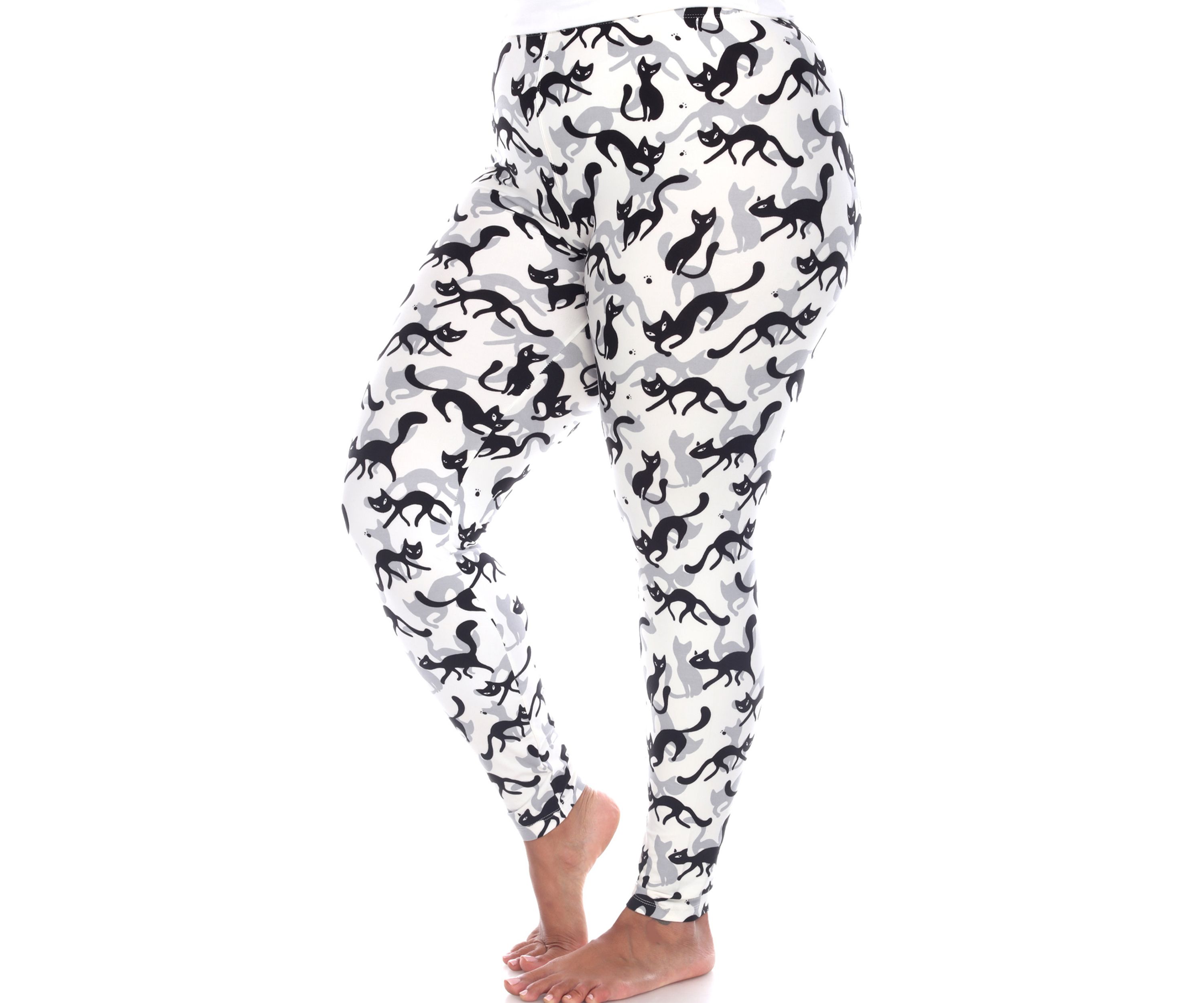 Plus Size Printed Leggings