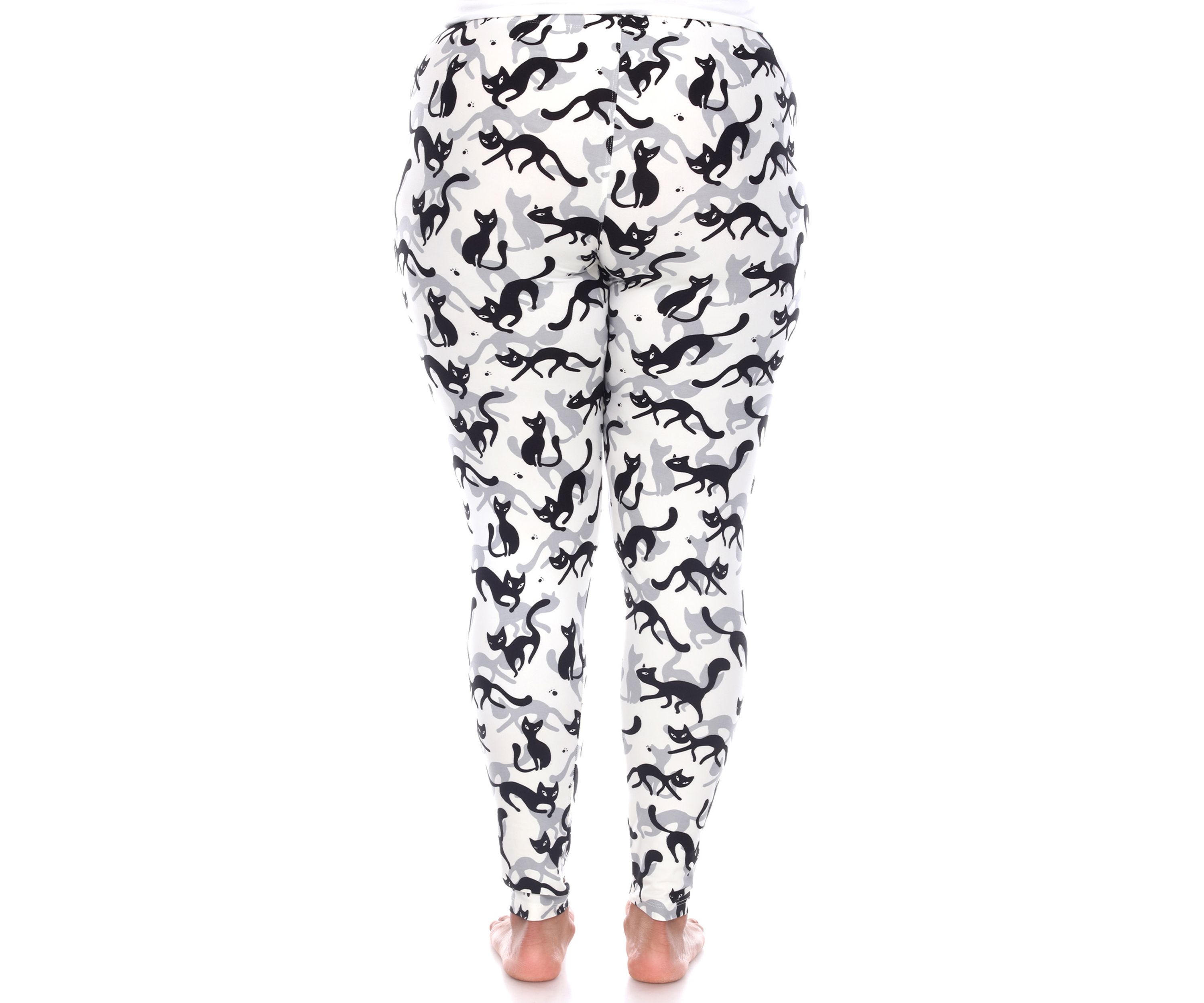 Plus Size Printed Leggings