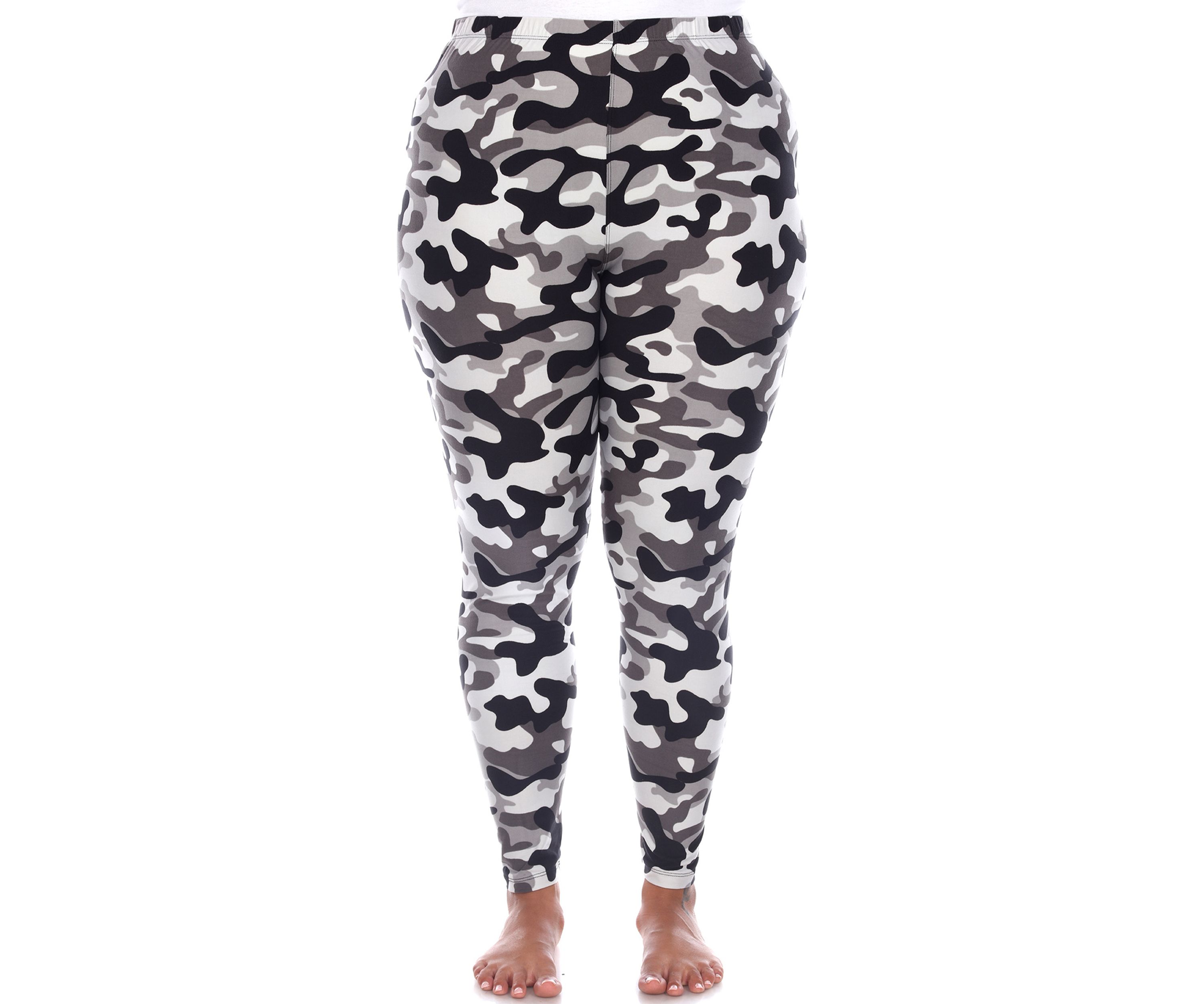 Plus Size Printed Leggings 