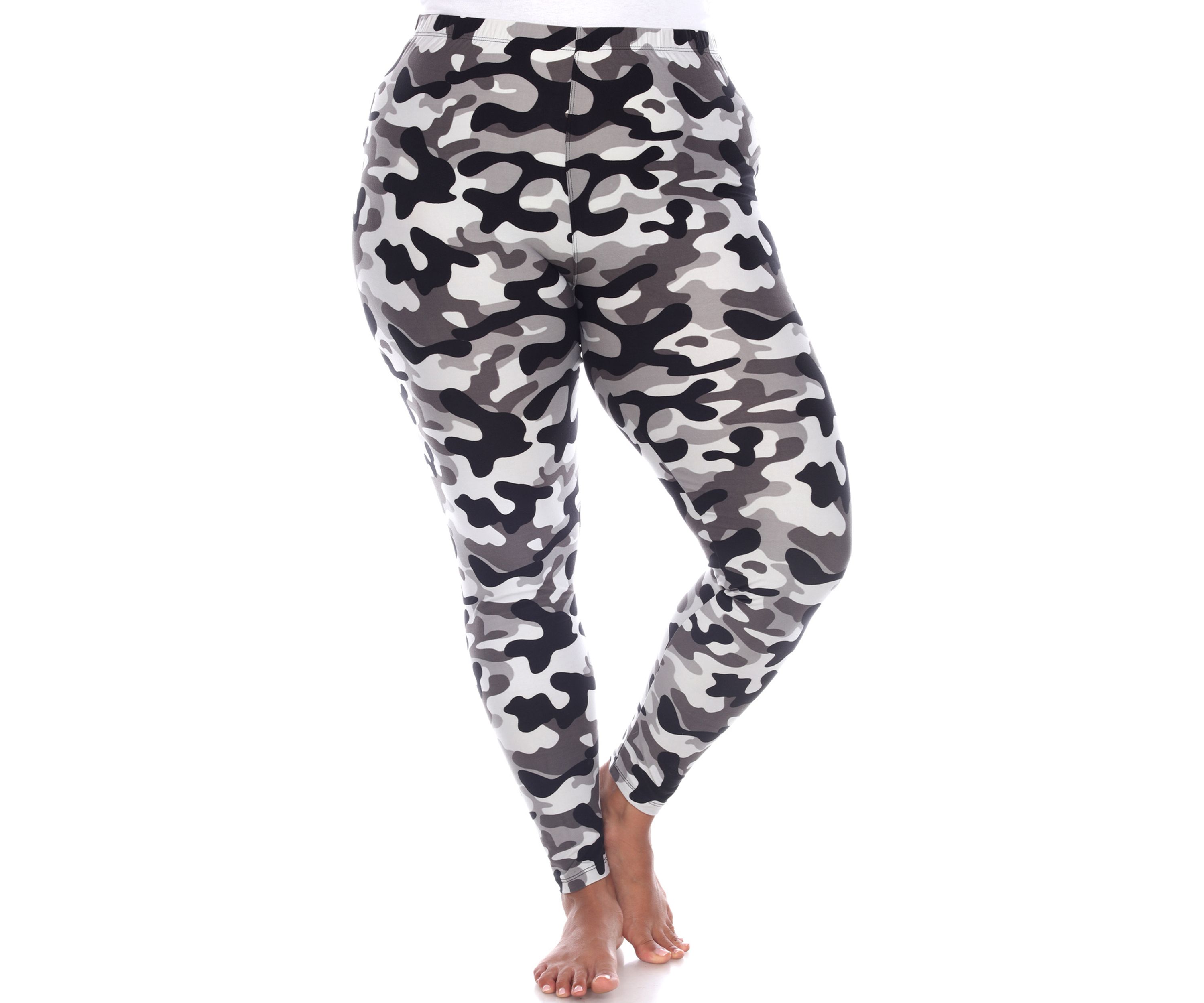 Plus Size Printed Leggings 