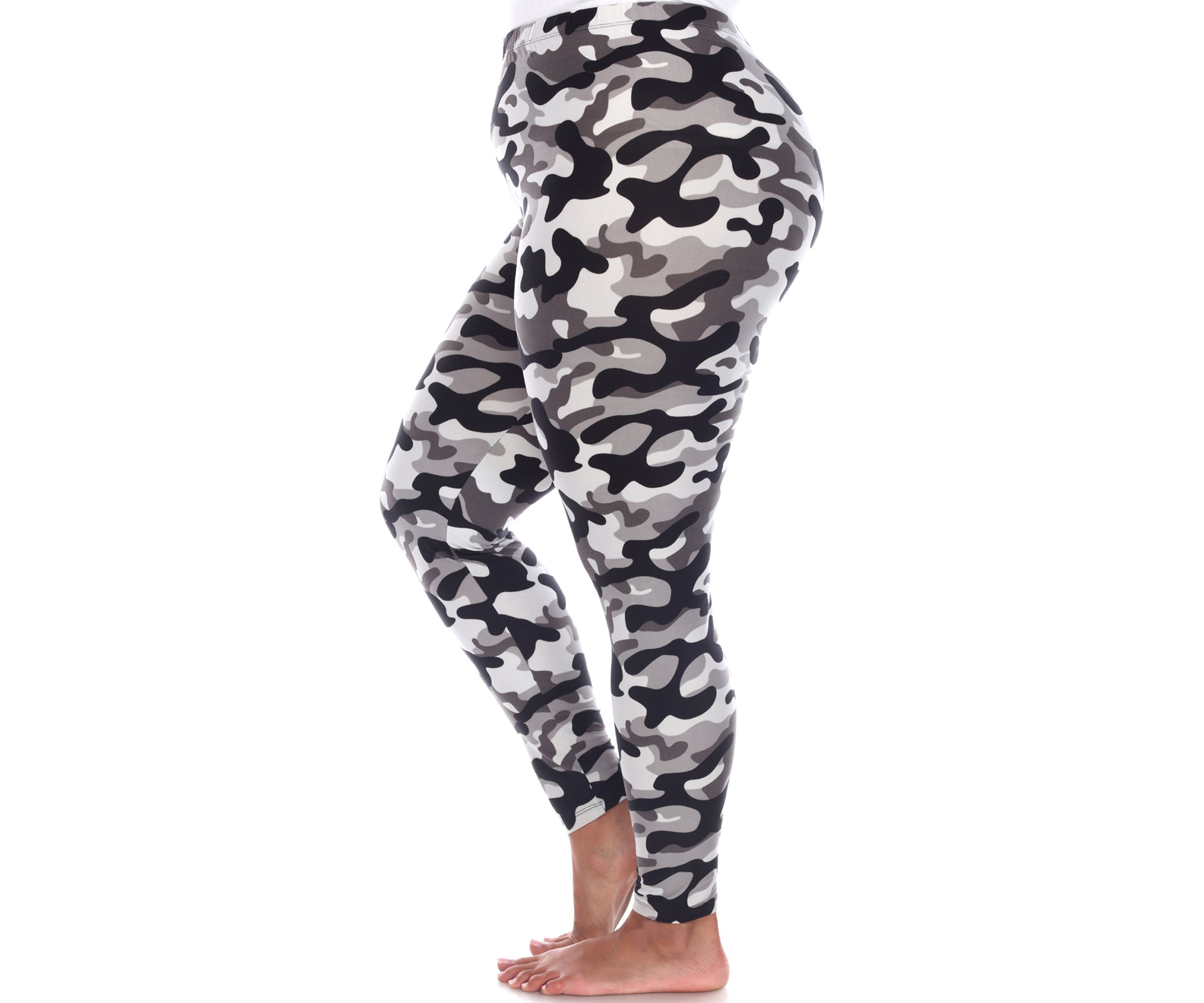 Plus Size Printed Leggings 