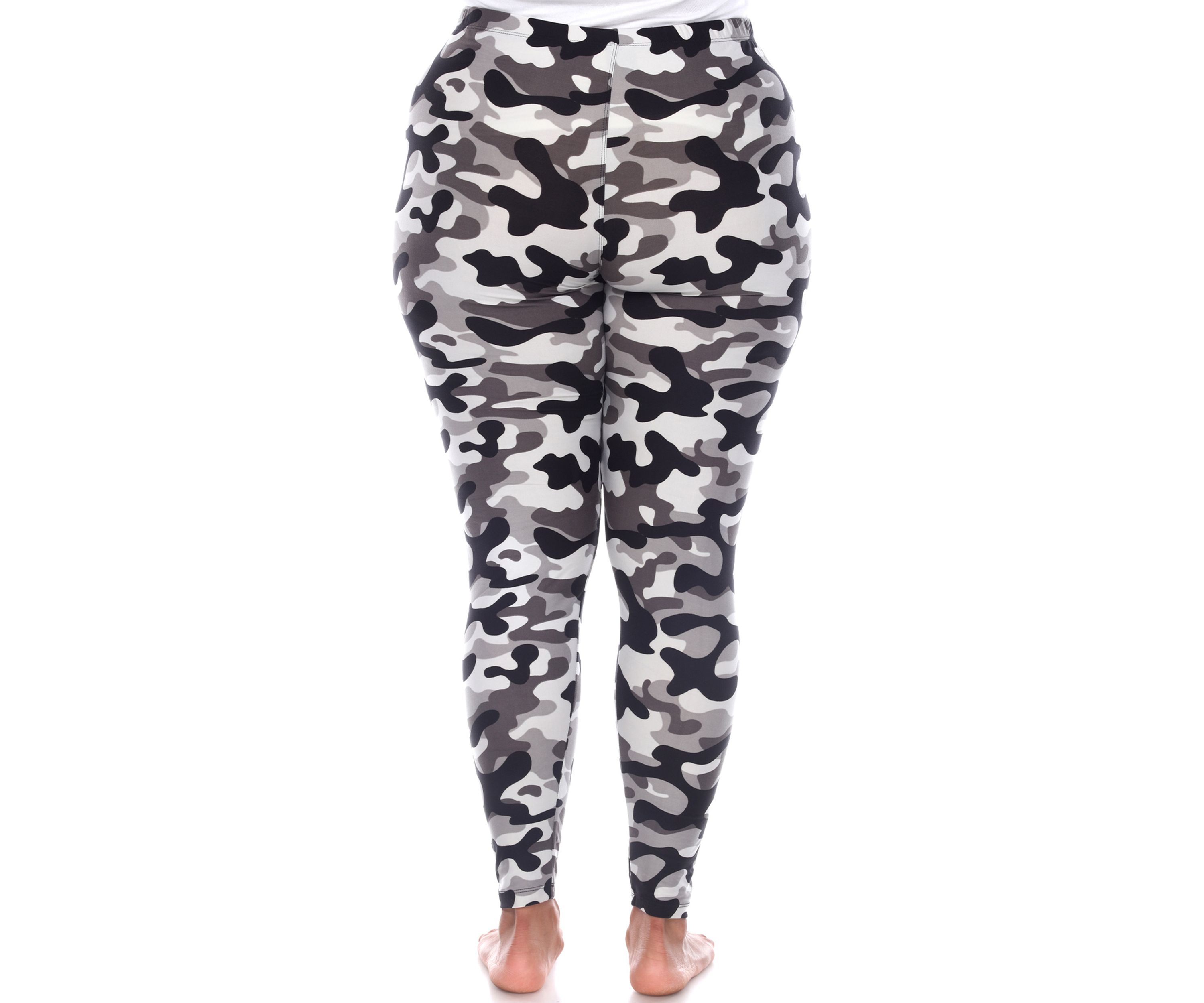 Plus Size Printed Leggings 