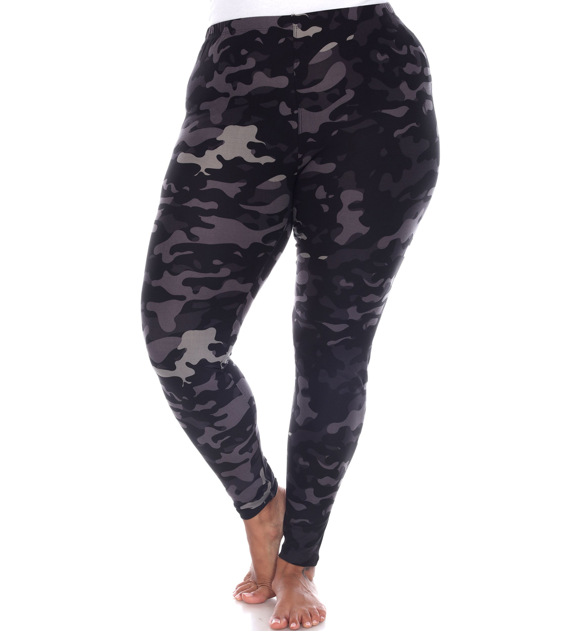 Plus Size Printed Leggings