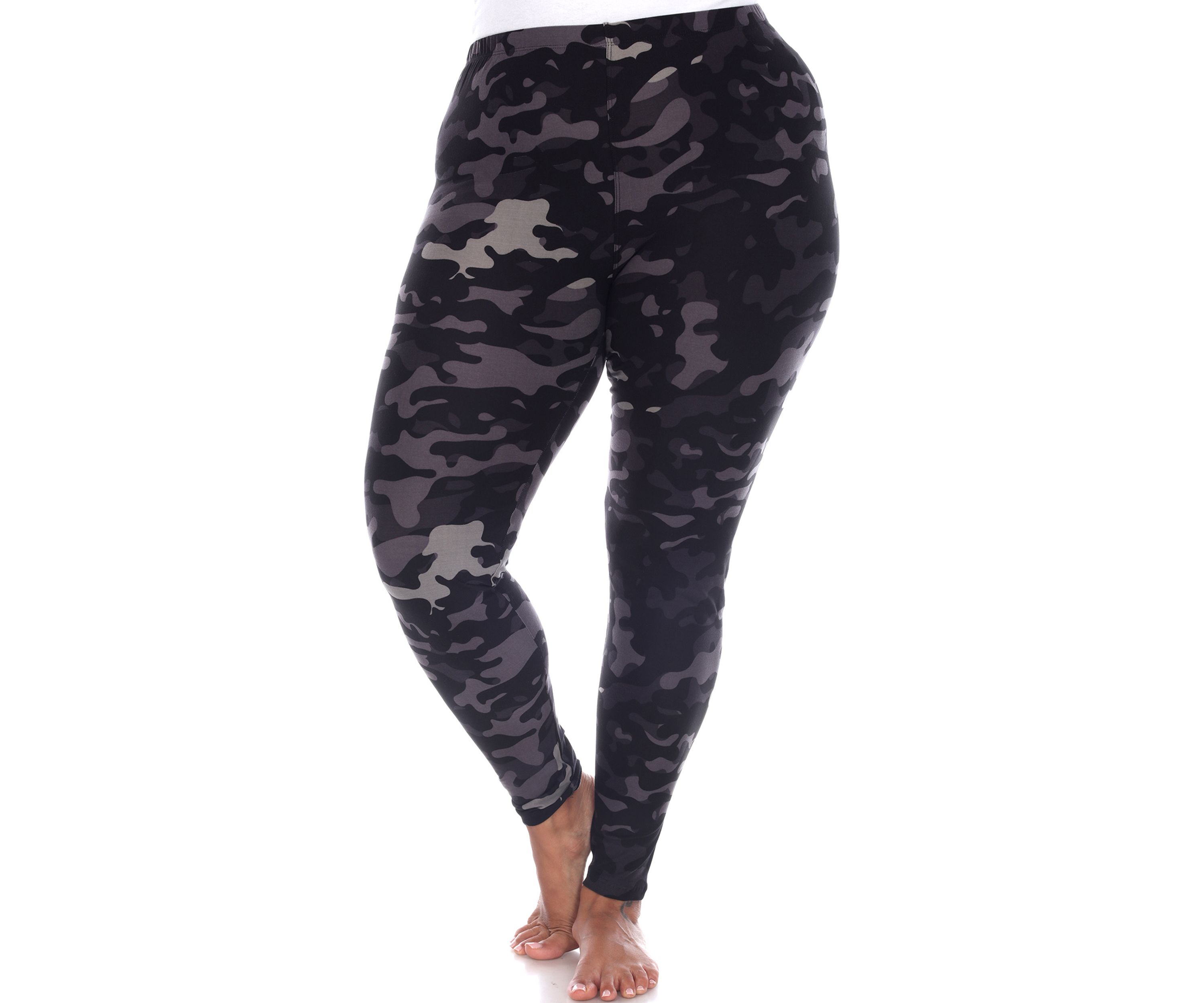 Plus Size Printed Leggings