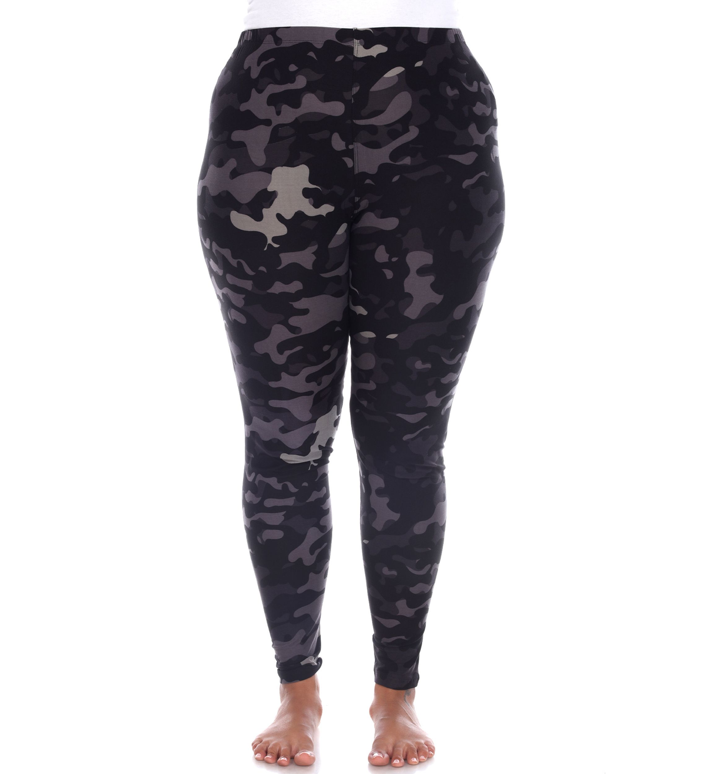 Plus Size Printed Leggings