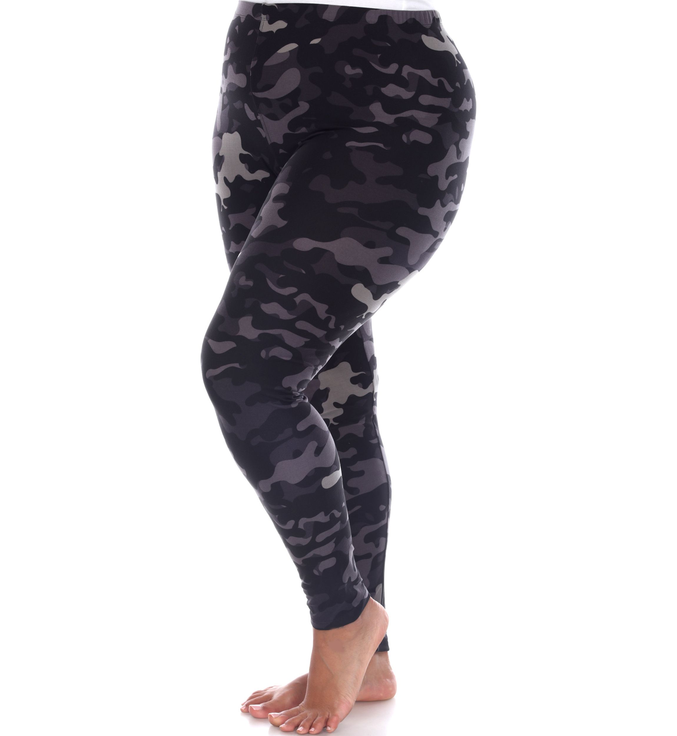 Plus Size Printed Leggings