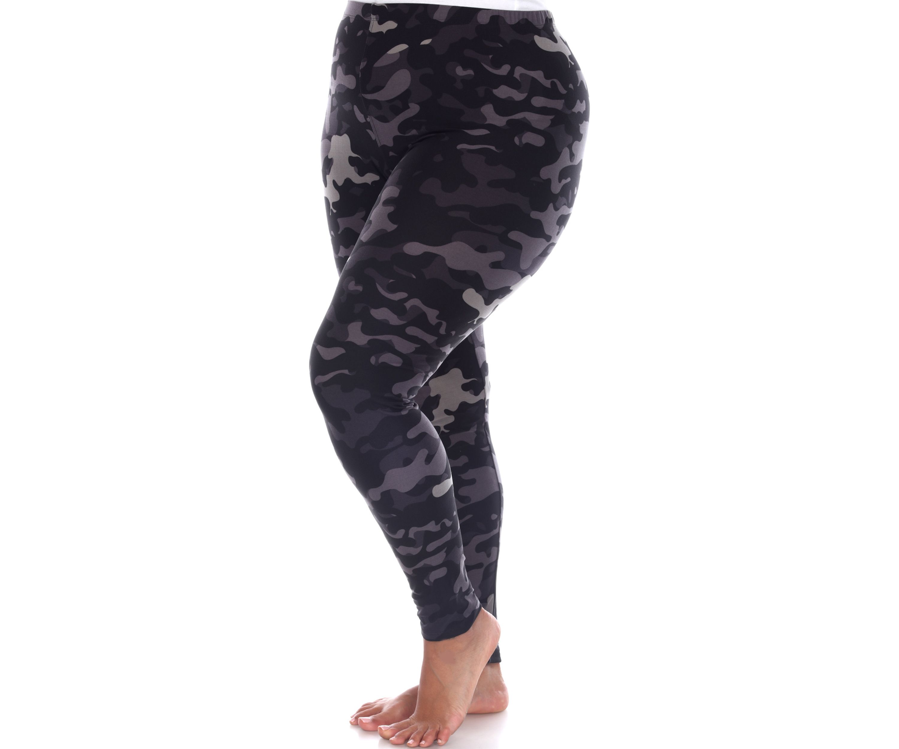 Plus Size Printed Leggings