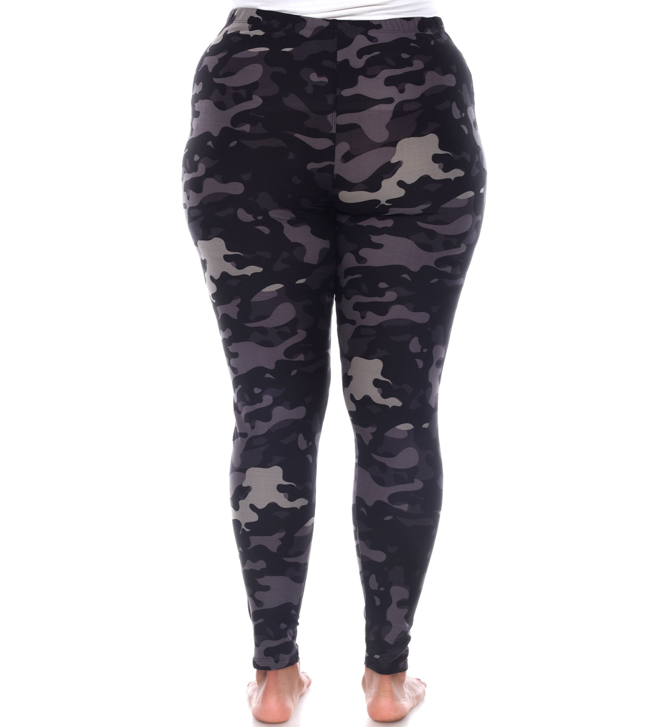 Plus Size Printed Leggings