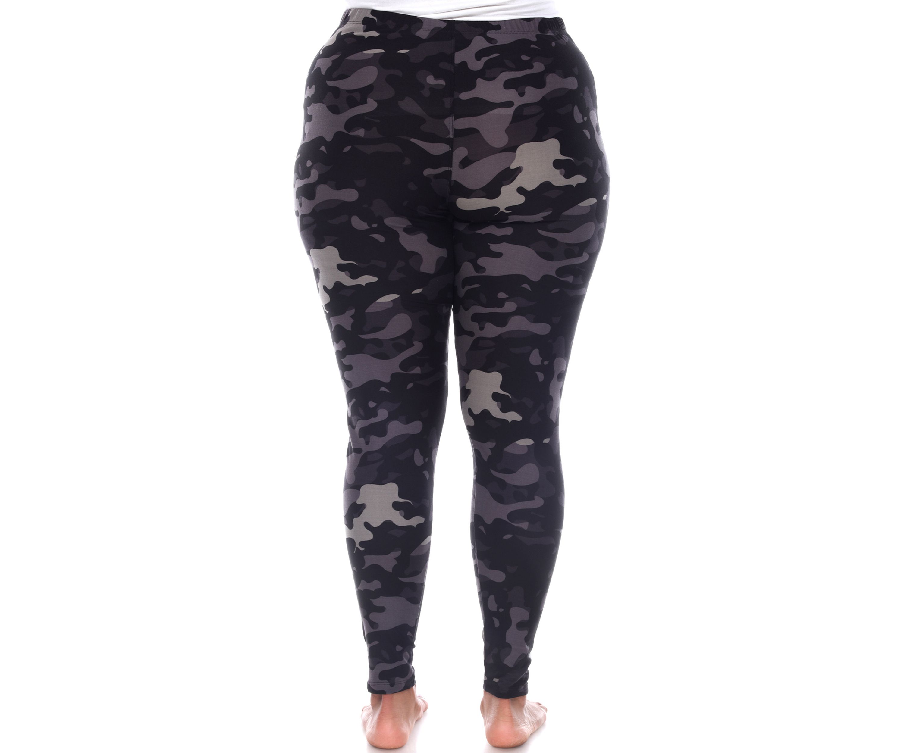 Plus Size Printed Leggings