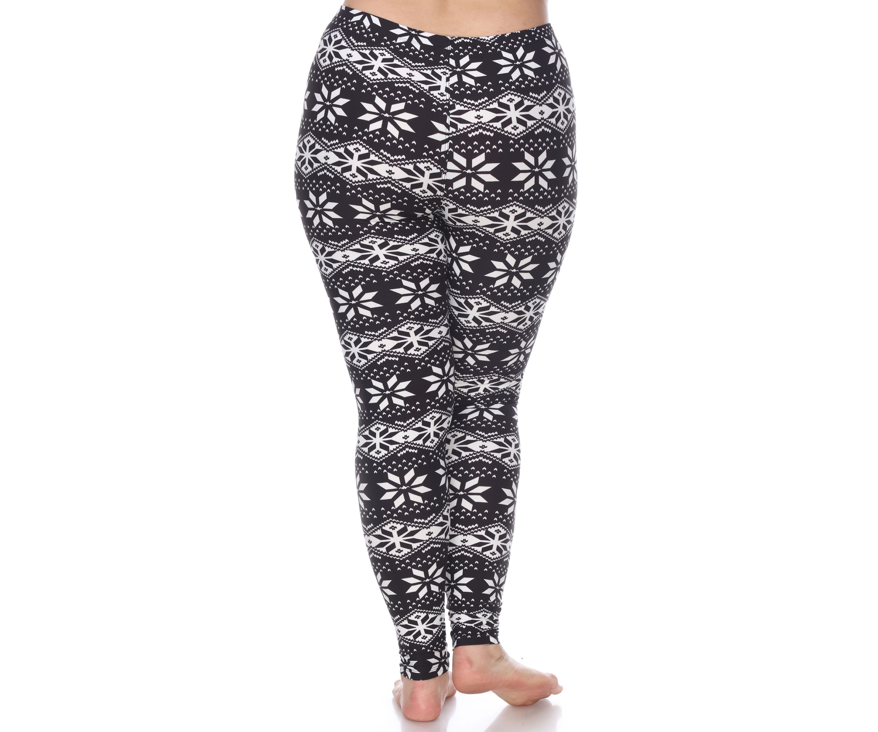 Plus Size Printed Leggings