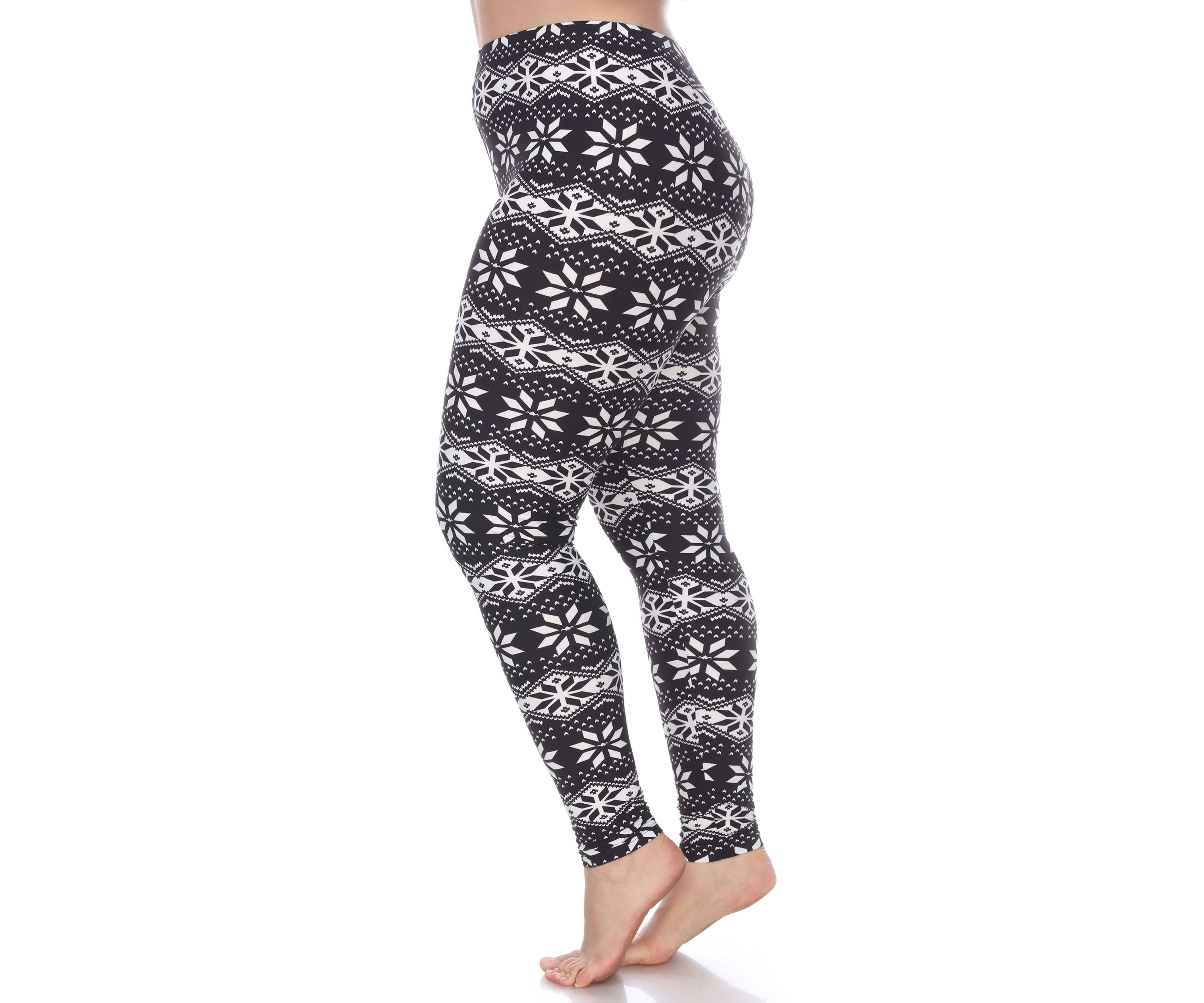 Plus Size Printed Leggings