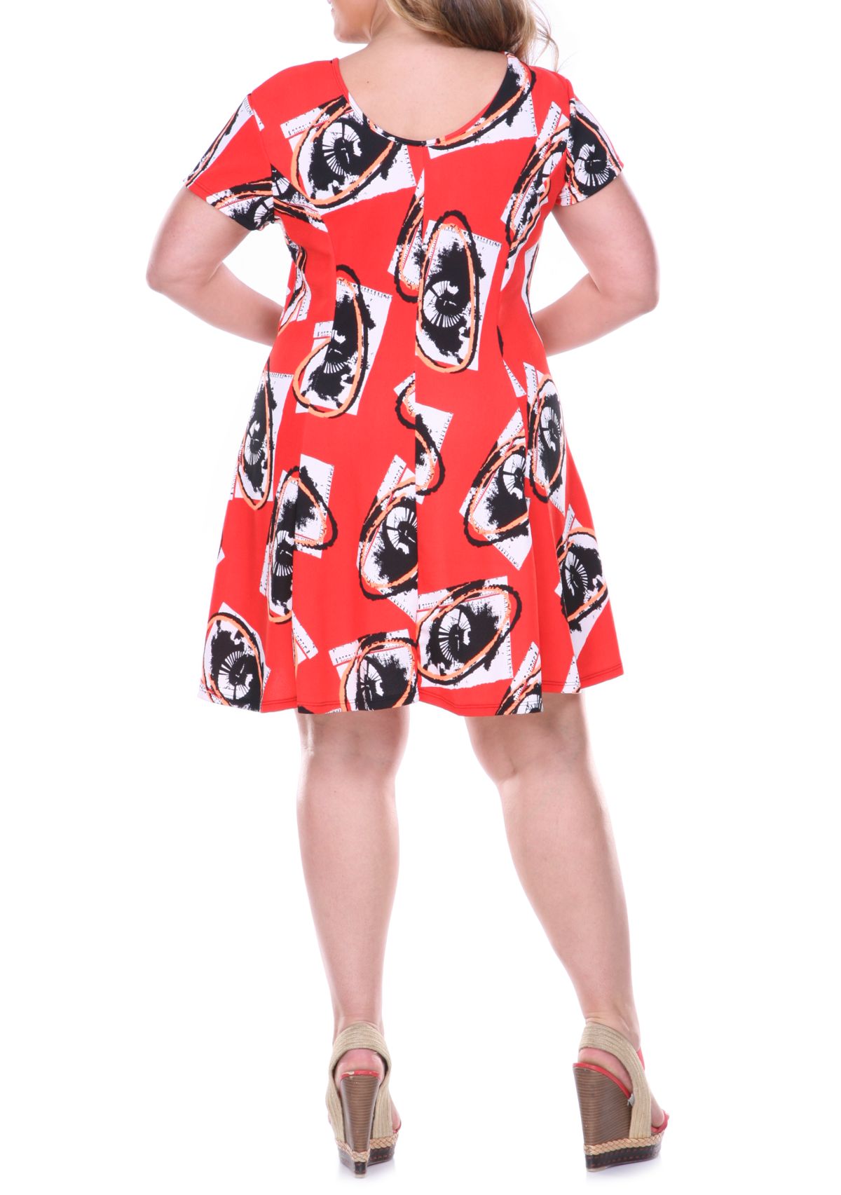 Plus Size Fit and Flare Dress