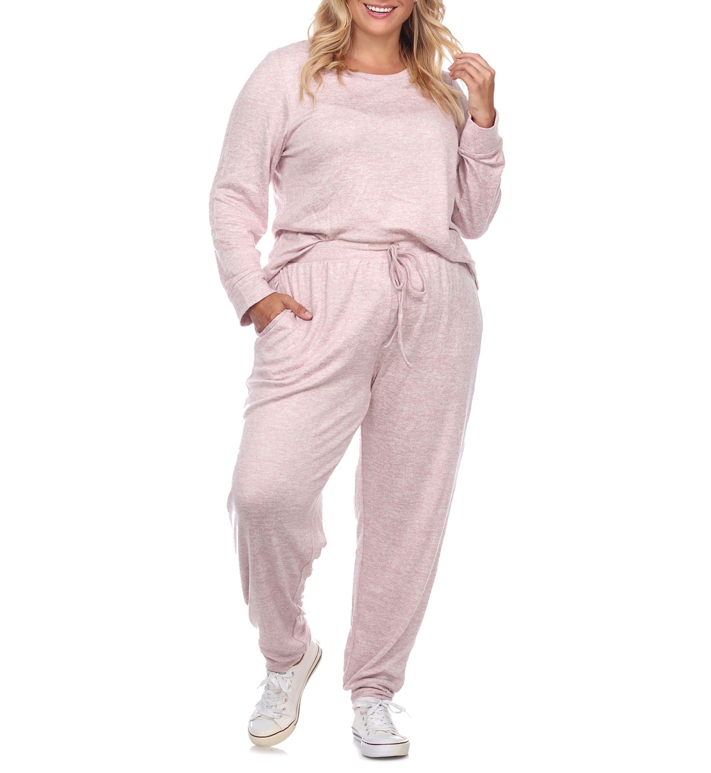 Plus Size 2 Piece Lounge Set