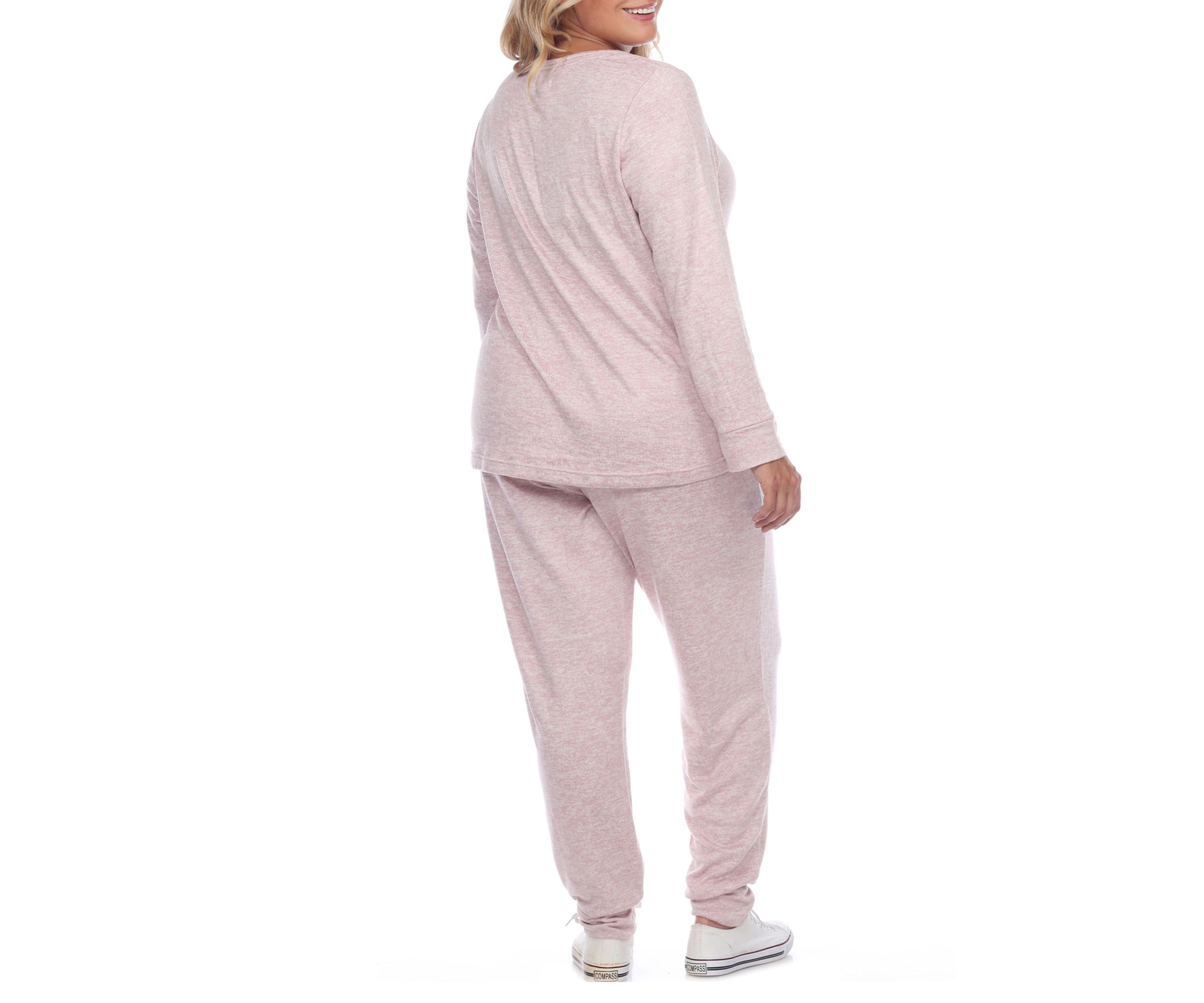 Plus Size 2 Piece Lounge Set