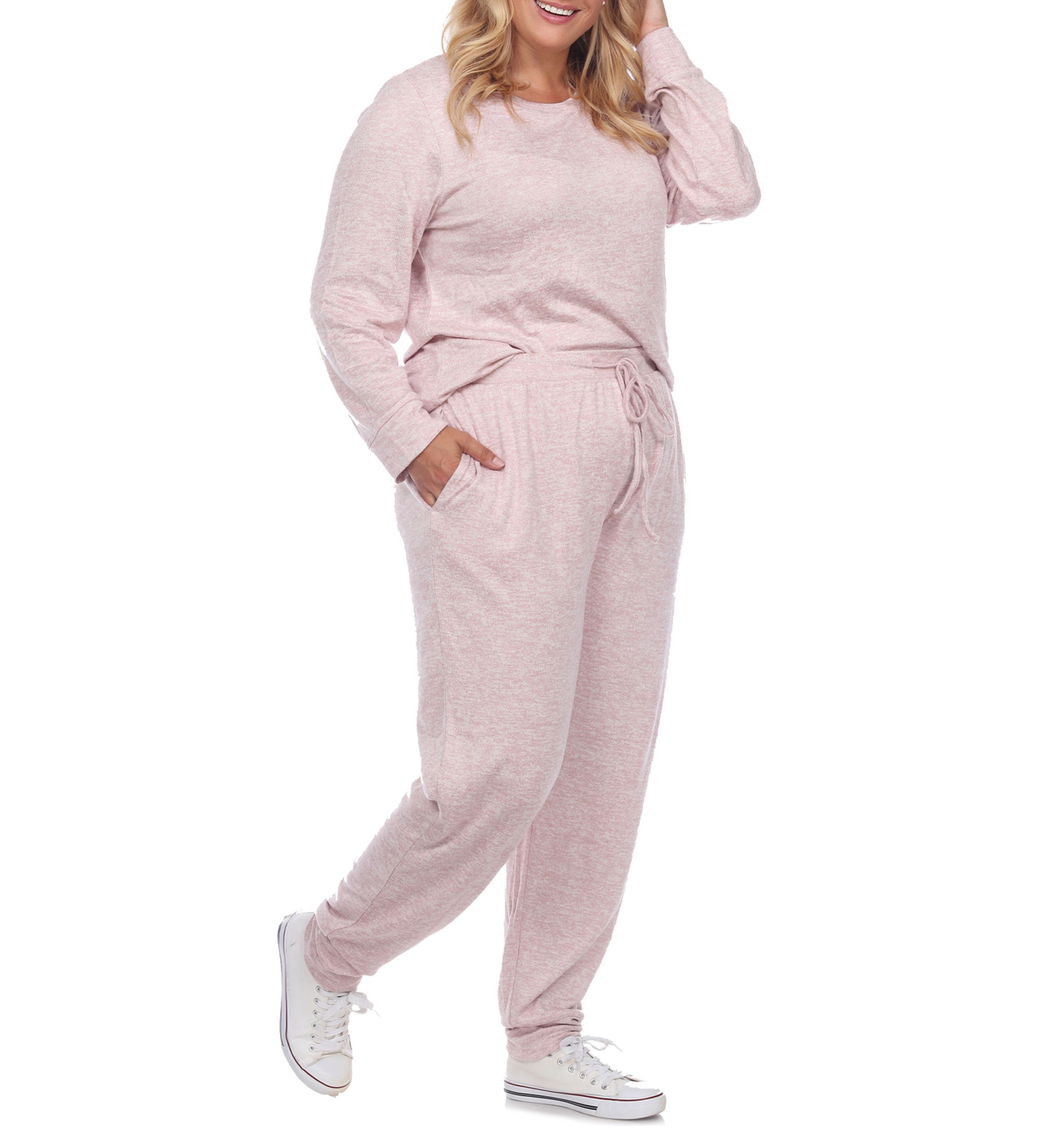 Plus Size 2 Piece Lounge Set