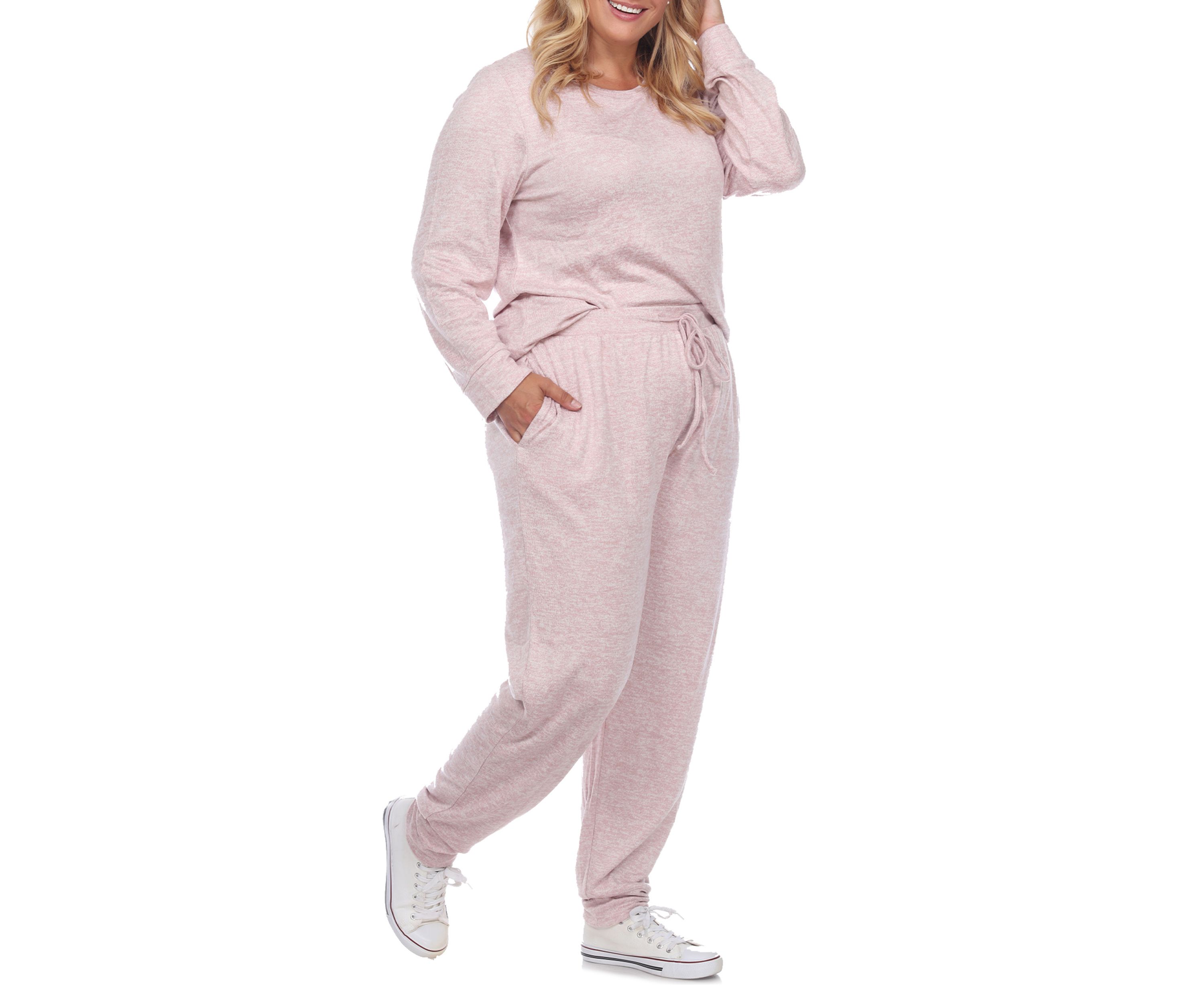 Plus Size 2 Piece Lounge Set