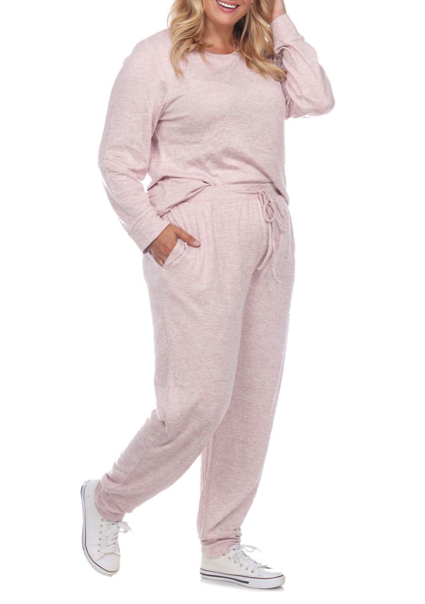 Plus Size 2 Piece Lounge Set