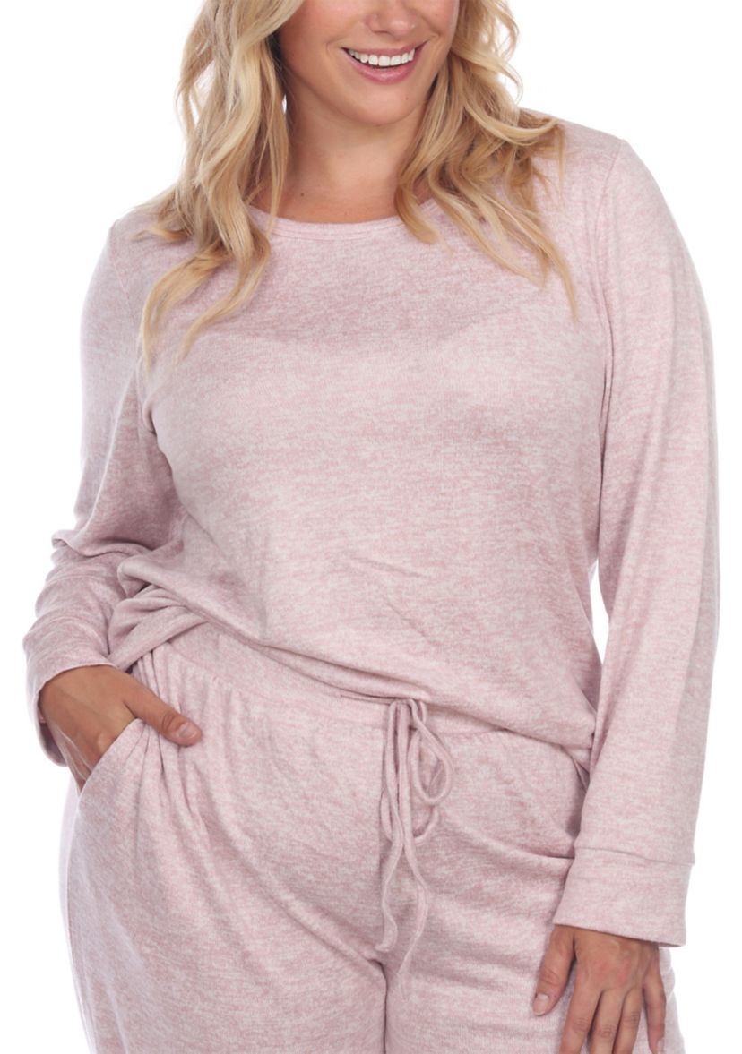 Plus Size 2 Piece Lounge Set