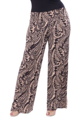 Plus Fashion Palazzo Pants