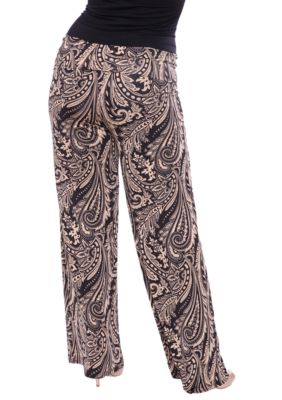 Plus Fashion Palazzo Pants