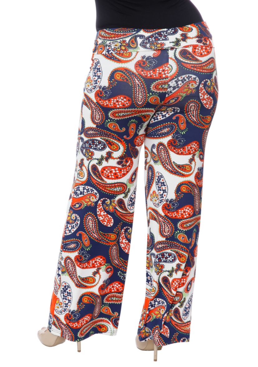 Plus Size Fashion Palazzo Pants