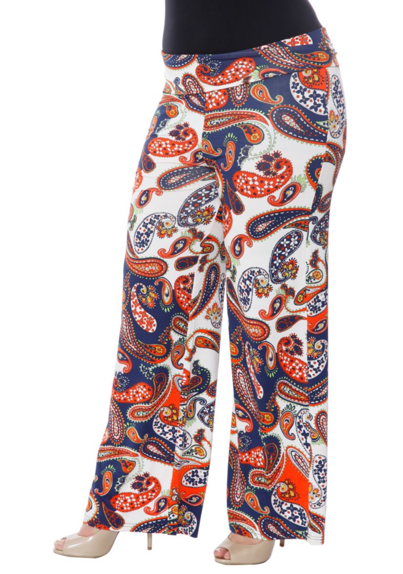 Plus Size Fashion Palazzo Pants