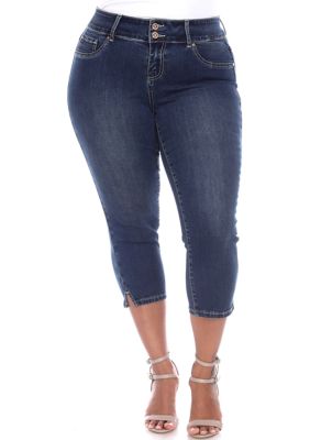 Plus Capri Jeans