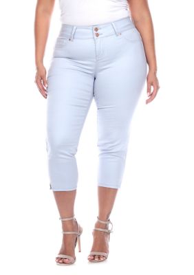 Plus Capri Jeans