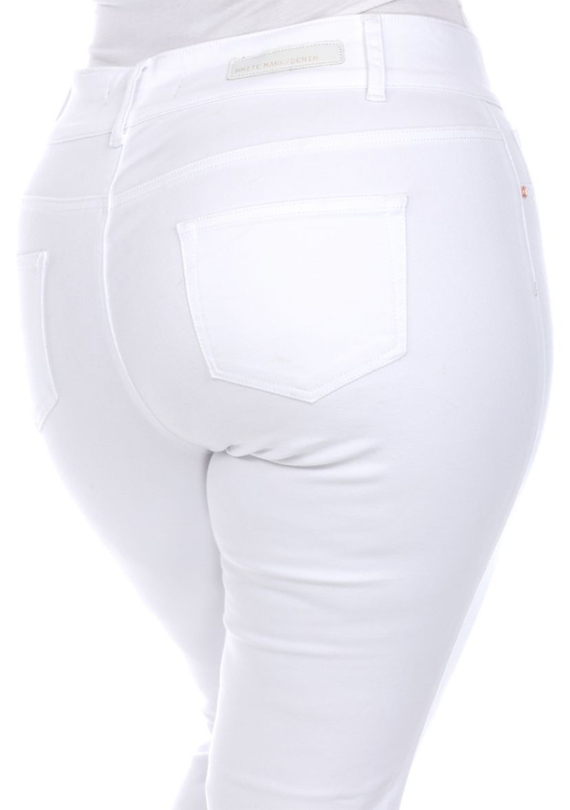 Plus Size Capri Jeans 