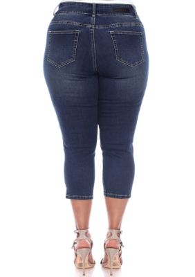 Plus Capri Jeans