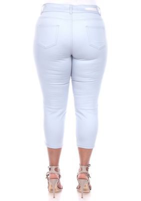 Plus Capri Jeans