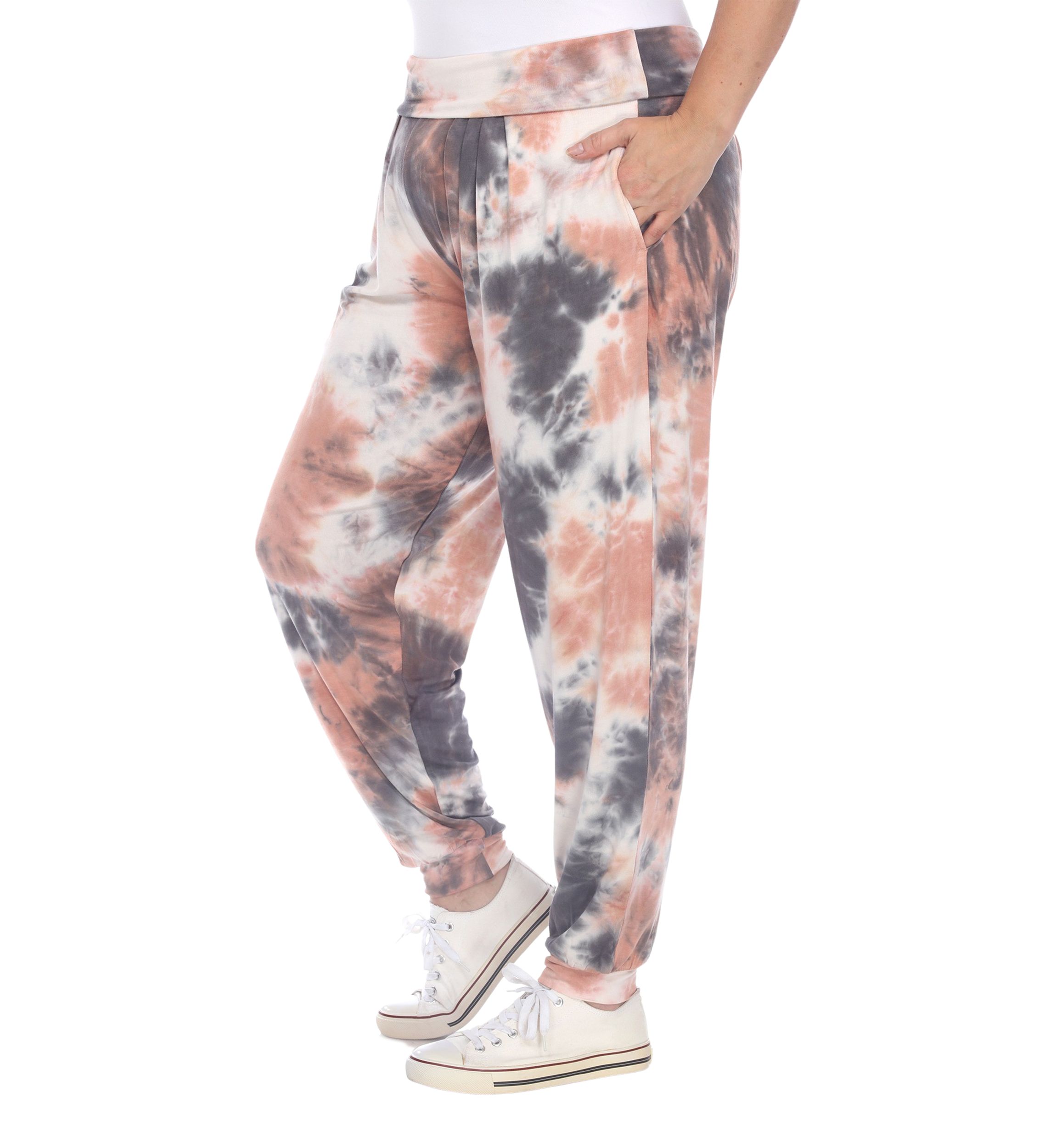 Plus Size Tie Dye Harem Pants 