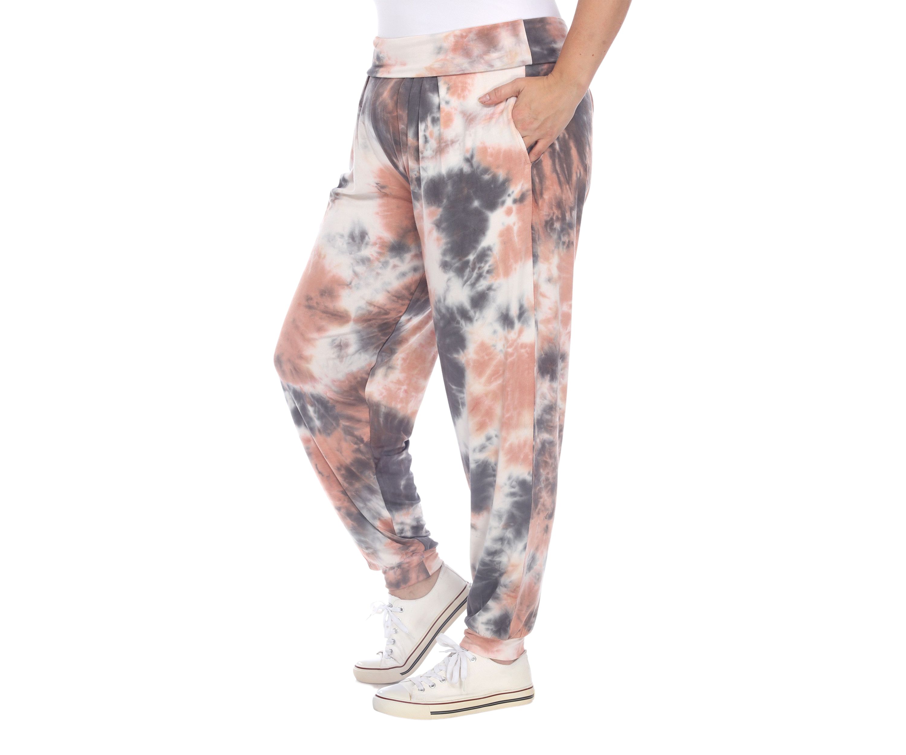 Plus Size Tie Dye Harem Pants 