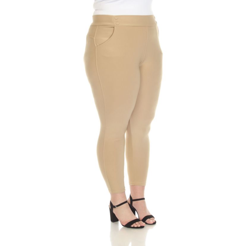 Plus Size Super Soft Elastic Waistband Sweat Pants