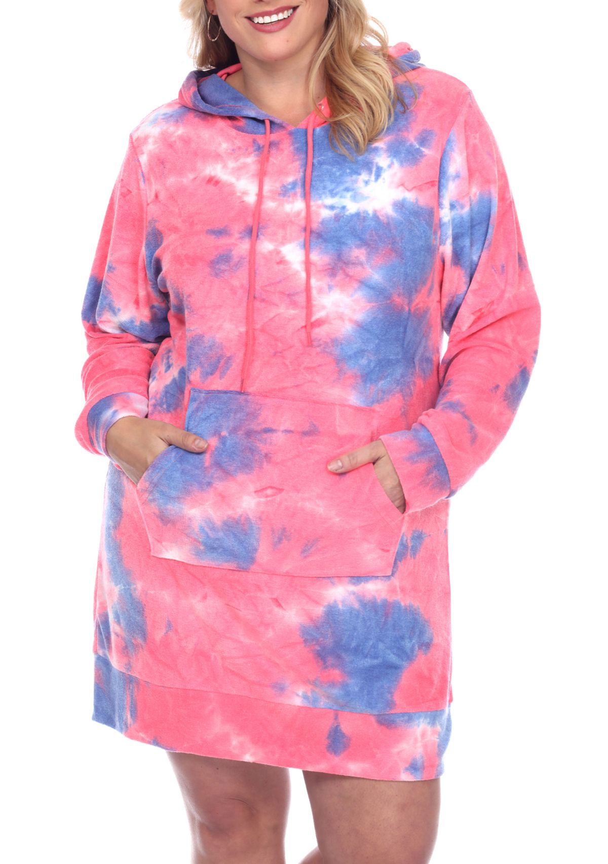 Plus Size Tie Dye Sweatshirt 