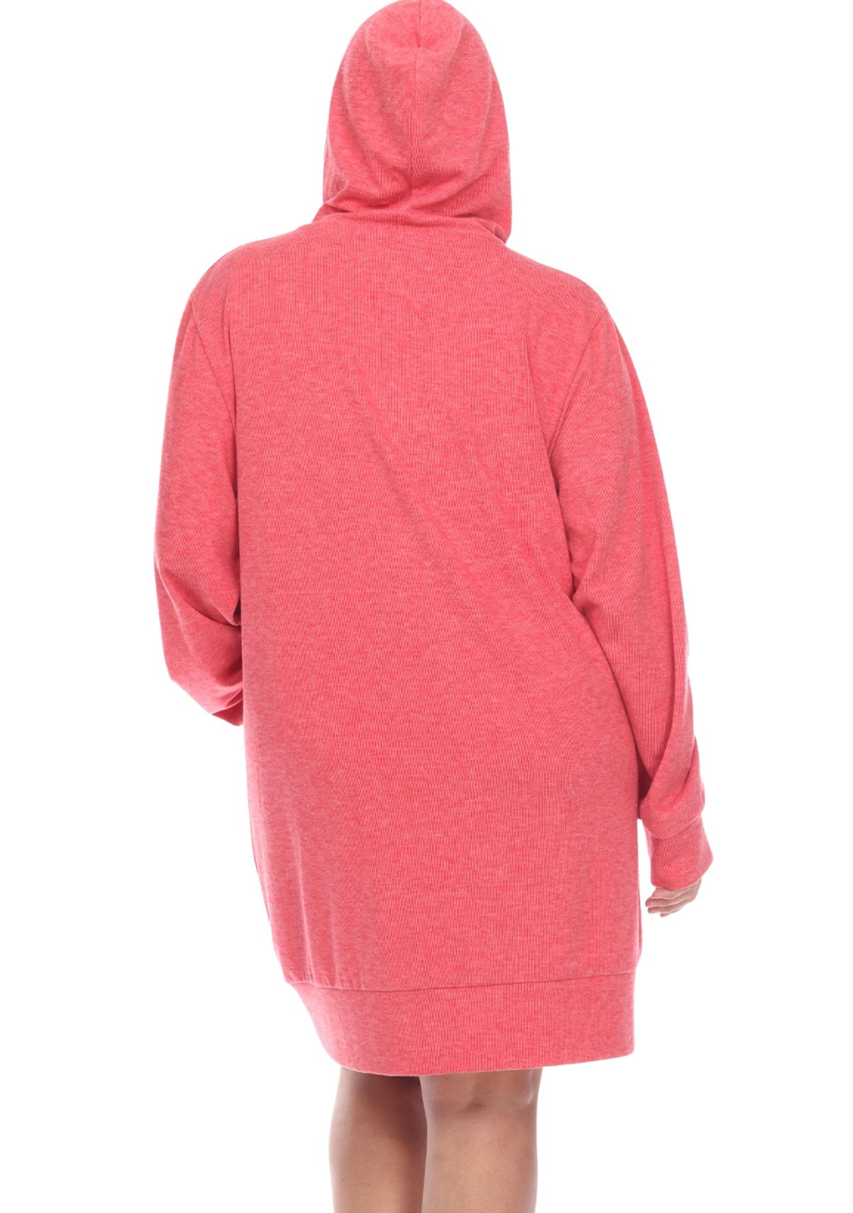 Plus Size Hoodie Sweatshirt Dress