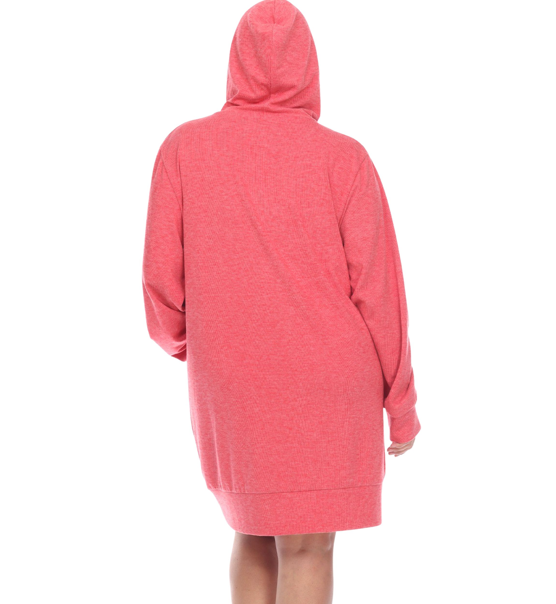 Plus Size Hoodie Sweatshirt Dress