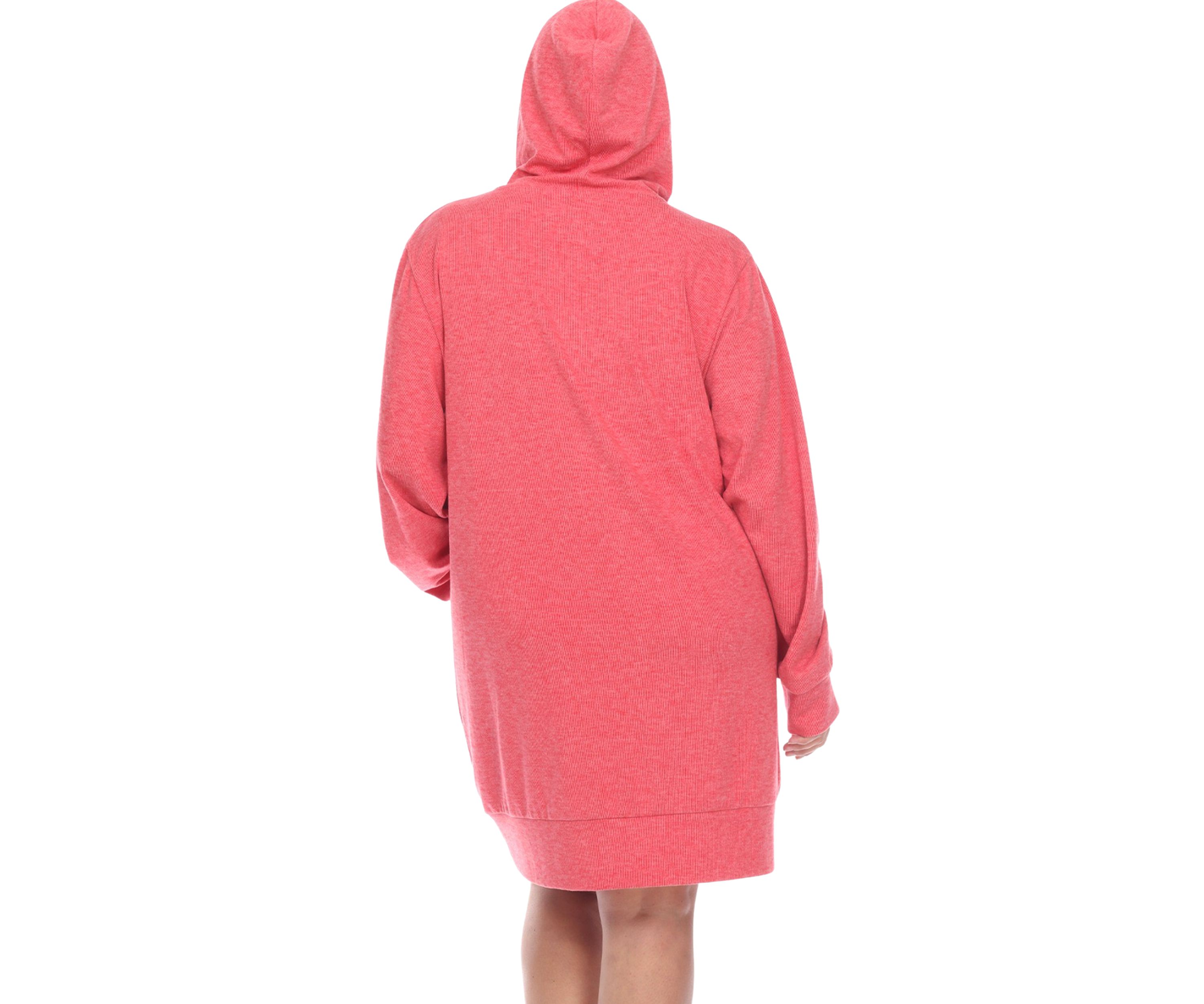 Plus Size Hoodie Sweatshirt Dress