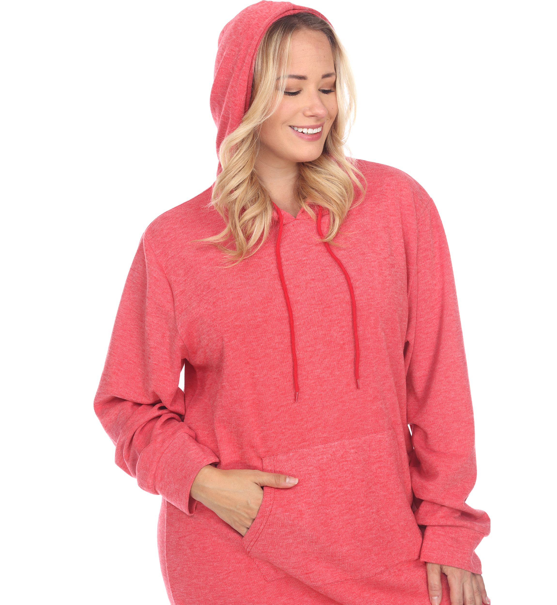 Plus Size Hoodie Sweatshirt Dress
