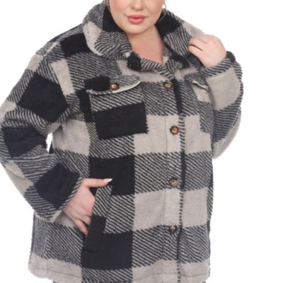 Plus Plaid Shacket