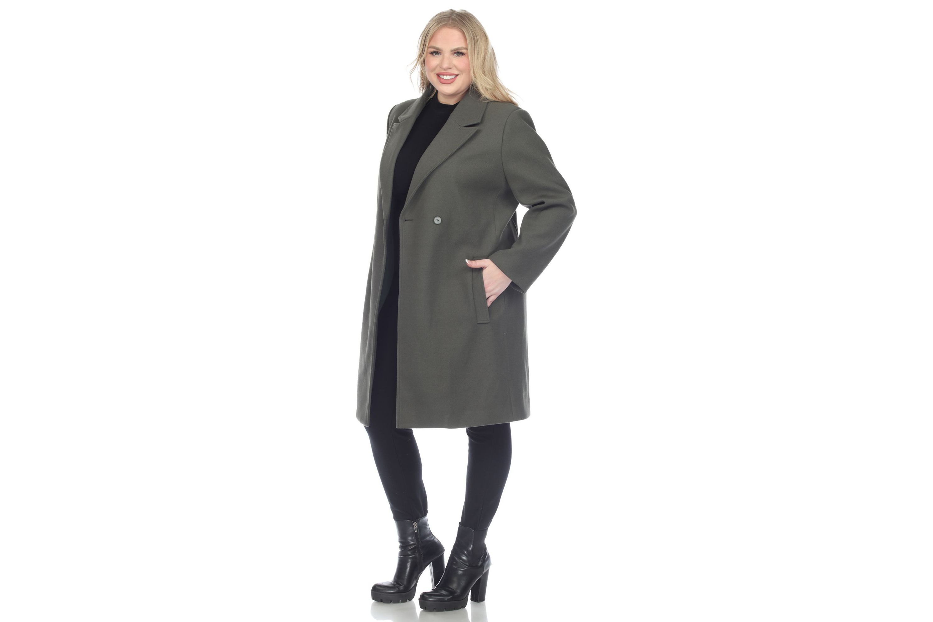 Plus Size Classic Walker Coat