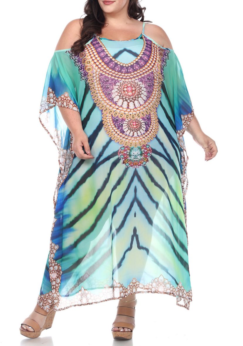 Plus Size Long Caftan 