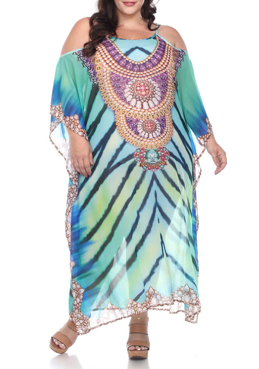 Plus Size Long Caftan 