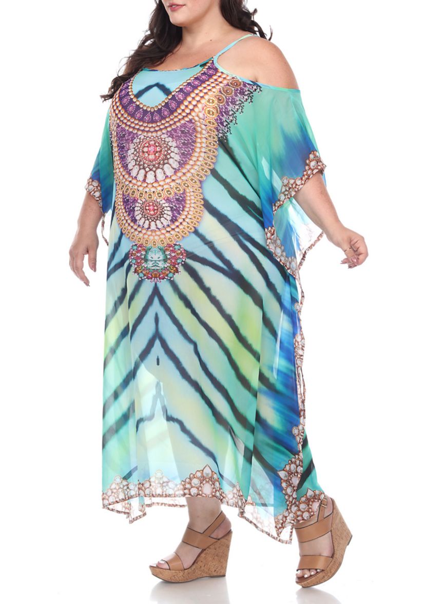 Plus Size Long Caftan 