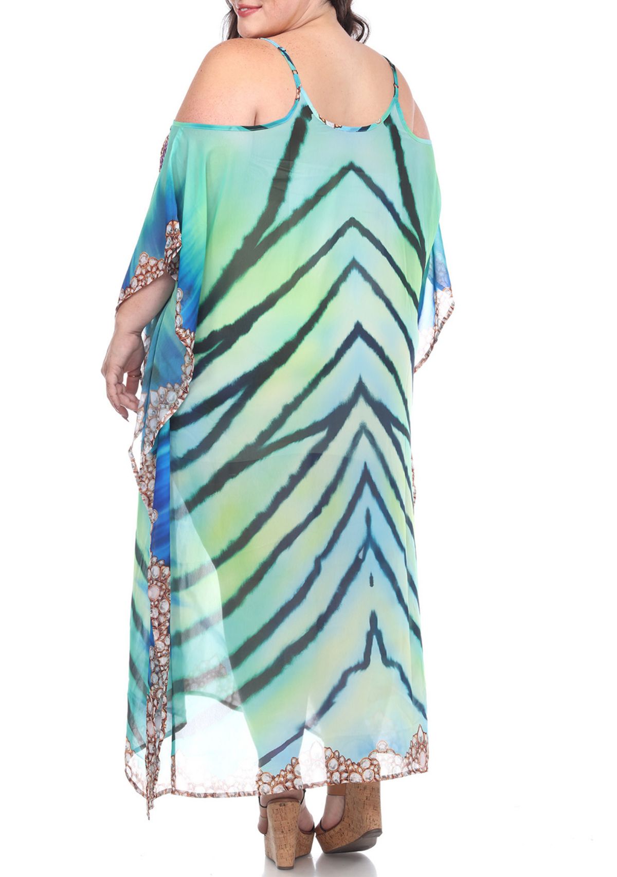 Plus Size Long Caftan 