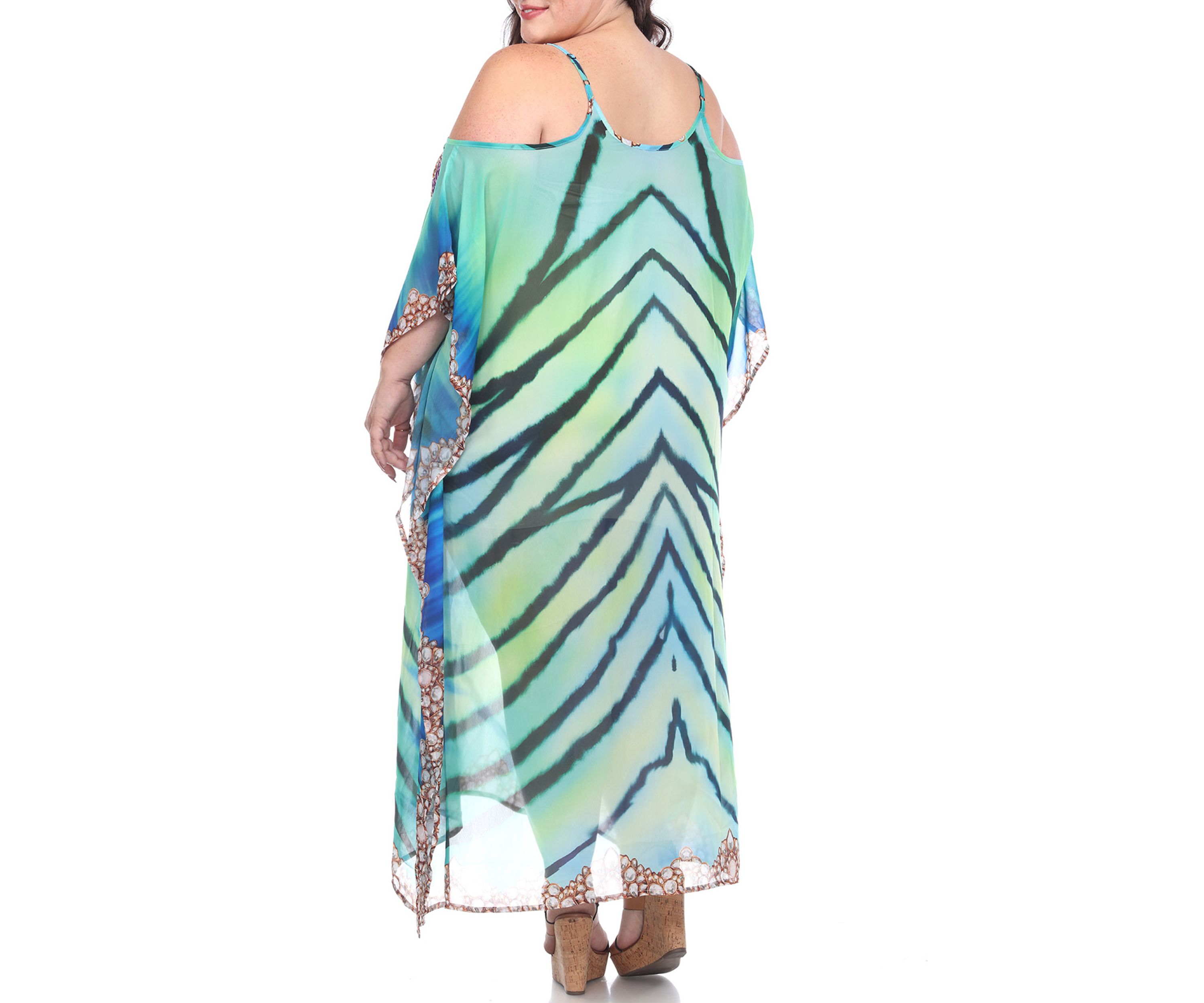 Plus Size Long Caftan 